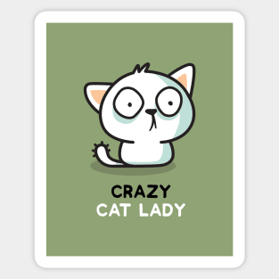 Crazy Cat Lady - Cat Sticker